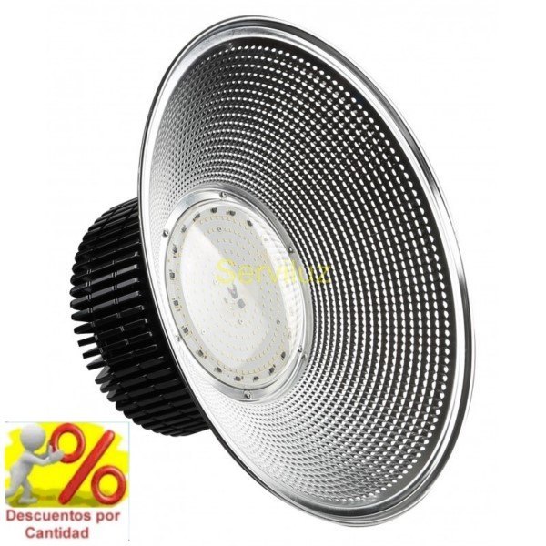 Campana industrial LED PRO 110W SMD 3030 3D Driverless Regulable 3000K